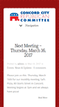 Mobile Screenshot of concordnhgop.com